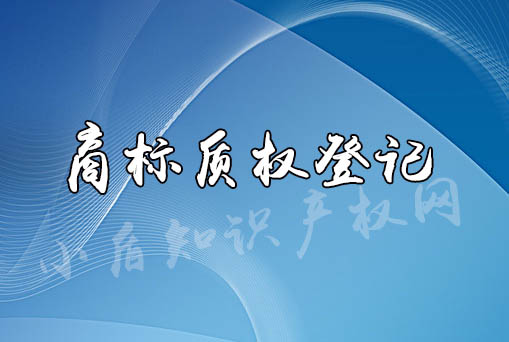 注冊商標專用權質權的登記 、變更、延期以及注銷 注冊商標專用權質權的登記 、變更、延期以及注銷
